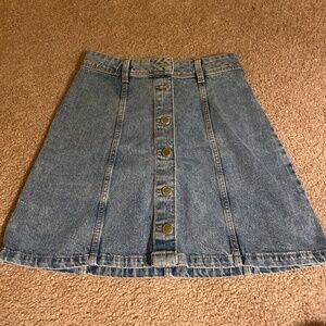 Jean skirt